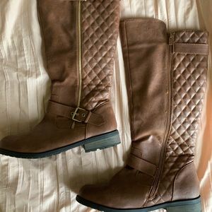 Brown Knee High Boots